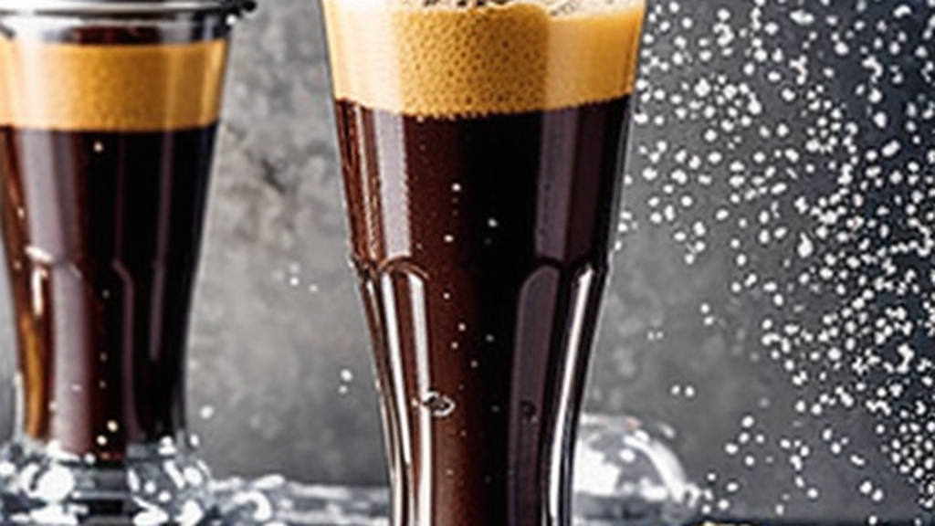 Vietnamese iced coffee cà phê sữa đá in a glass with a metal phin filter on top